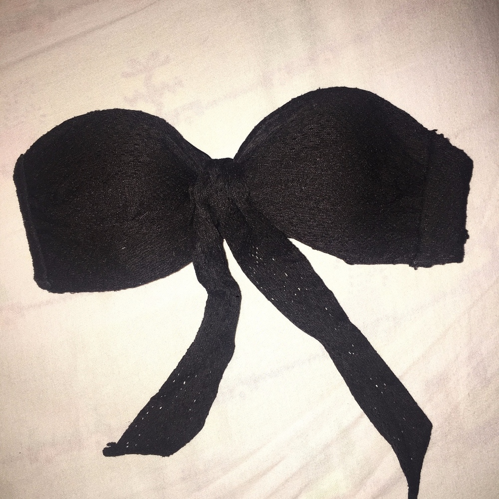 Black Swim Suit Top
